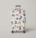 disney character movie animation Luggage Cover | suitcase