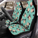 disney mickey mouse cute faces Car Seat Covers