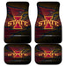 Iowa State walls Car floor mats Universal fit