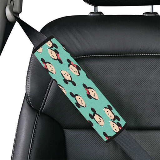 disney mickey mouse cute faces Car seat belt cover