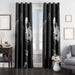 dark shadow nhl window Curtain