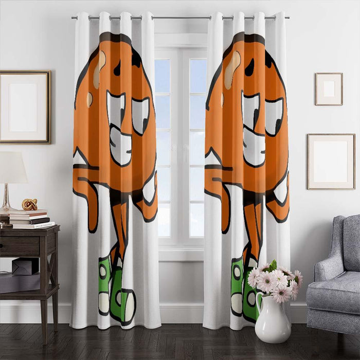 darwin watterson cool window curtains