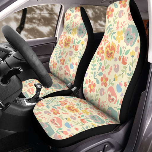 disney style flower emotions Car Seat Covers