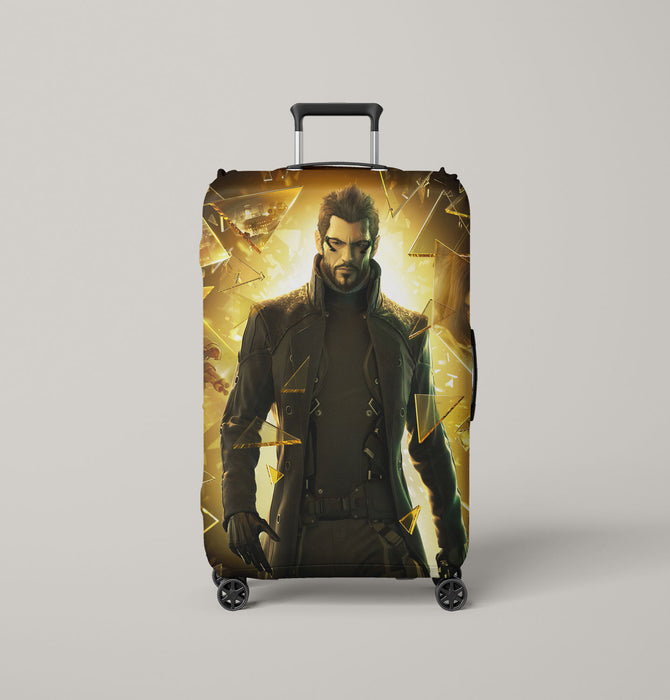 deus ex human revolution game Luggage Covers | Suitcase