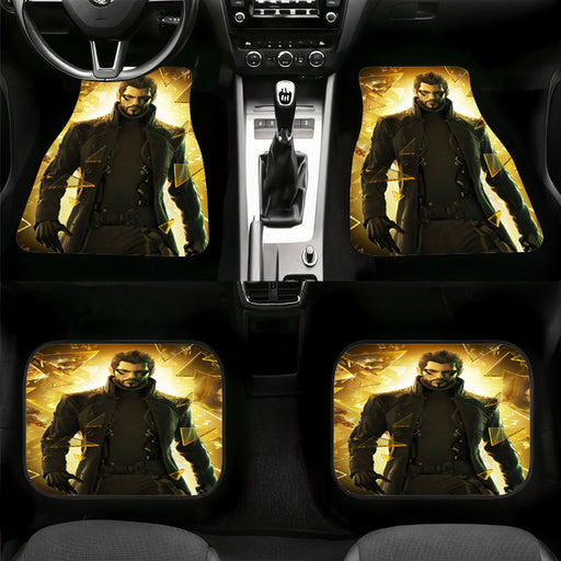 deus ex human revolution game Car floor mats Universal fit