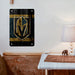 dark vegas golden knights Poster Metal print wall art