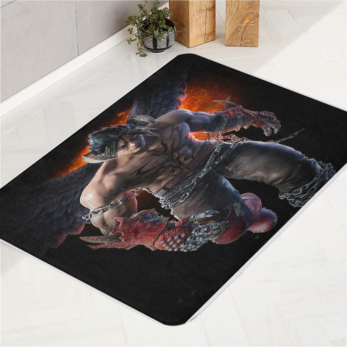 devil jin tekken character bath rugs