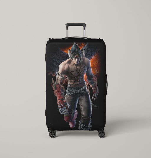 devil jin tekken character Luggage Covers | Suitcase