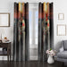 darkness strong position football window Curtain