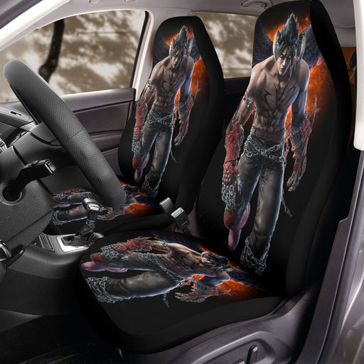 devil jin tekken character Car Seat Covers