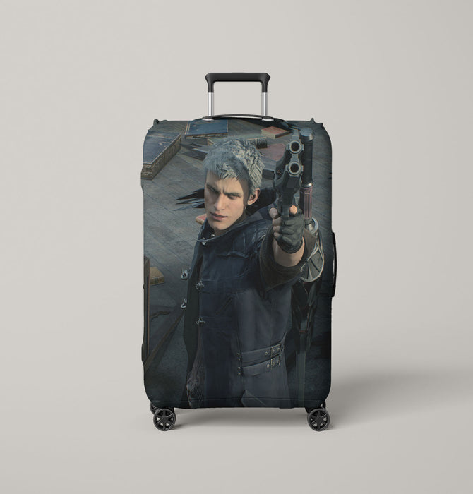 devil may cry five nero Luggage Covers | Suitcase