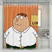 dat face of family guy iconic shower curtains