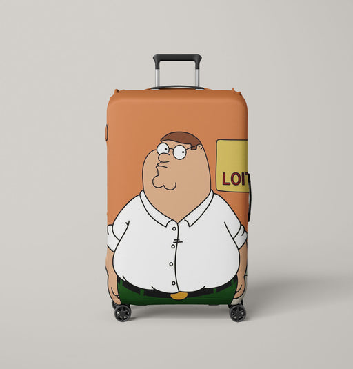 dat face of family guy iconic Luggage Covers | Suitcase