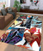 dc comics style Living room carpet rugs