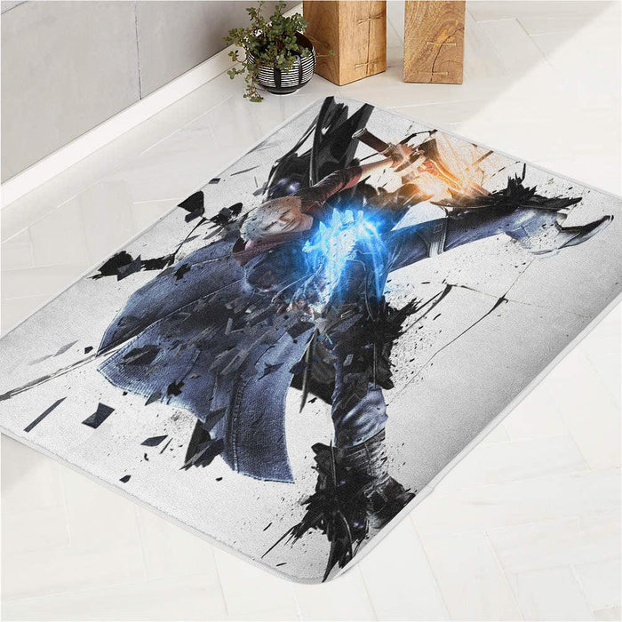 devil may cry game concept character bath rugs