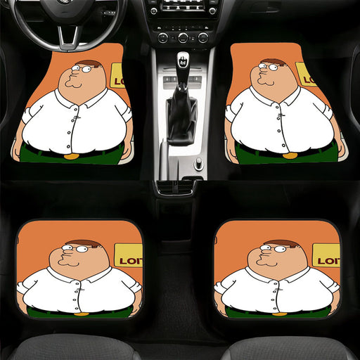 dat face of family guy iconic Car floor mats Universal fit