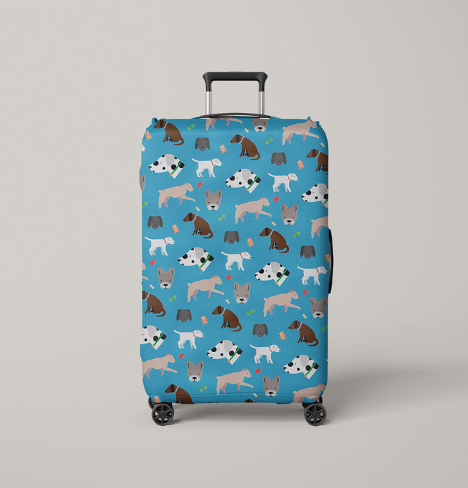 dog is the most loyal pet Luggage Cover | suitcase