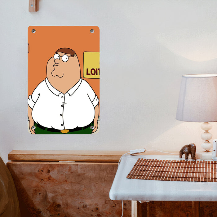 dat face of family guy iconic Poster Metal print wall art