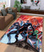 dc heroes comic character Living room carpet rugs