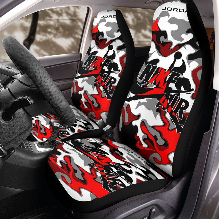 Jordan nike aesthetic Car Seat Covers