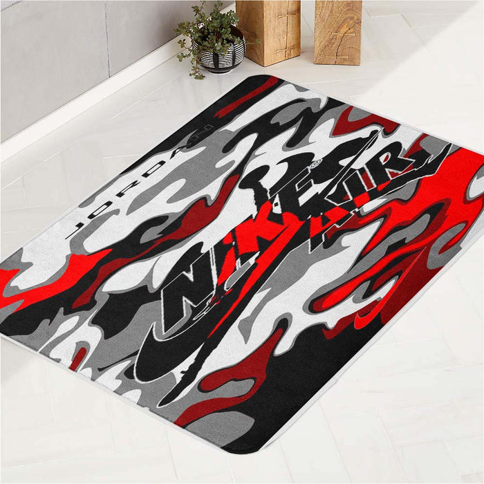 Jordan nike aesthetic bath rugs