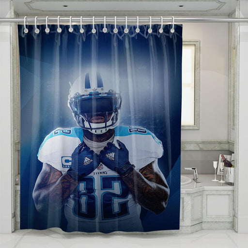 demarco murray tennessee titans shower curtains