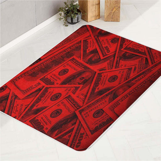 dollars american red light bath rugs