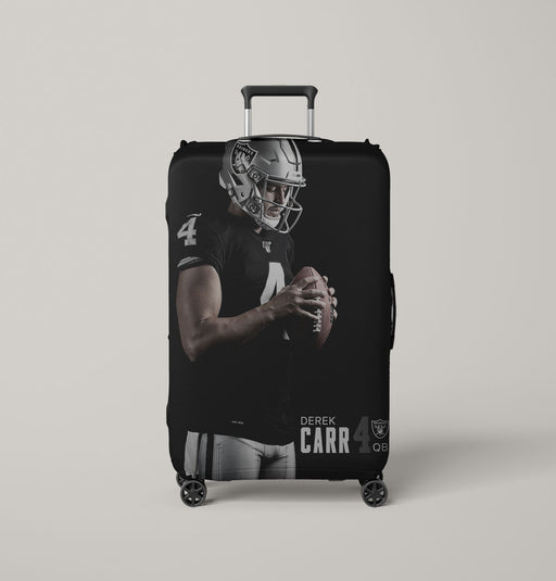 derek carr from oakland raiders Luggage Covers | Suitcase