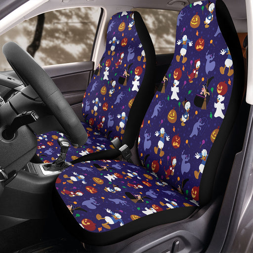 donald duck helloween party Car Seat Covers