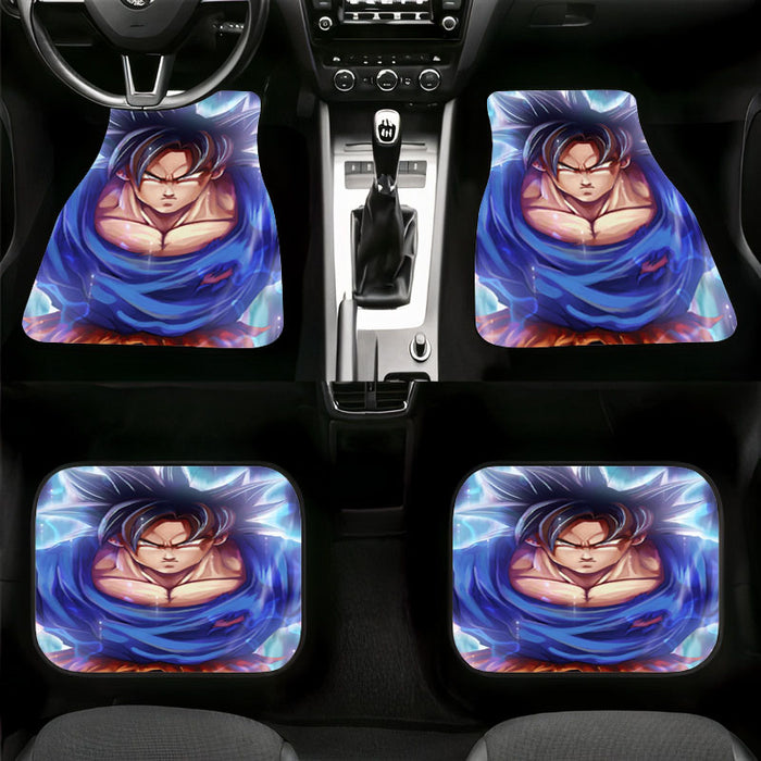 digital painting son goku Car floor mats Universal fit