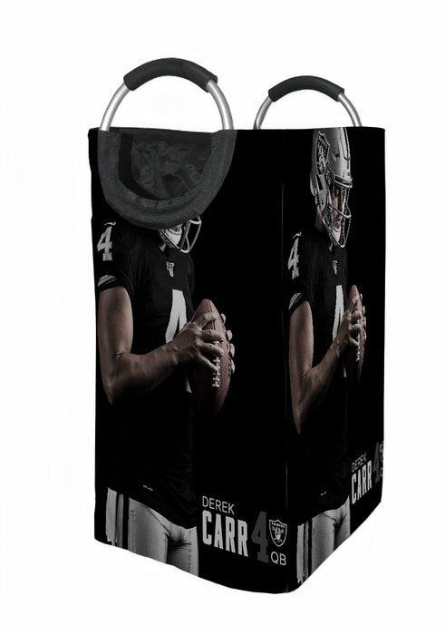 derek carr from oakland raiders Laundry Hamper | Laundry Basket