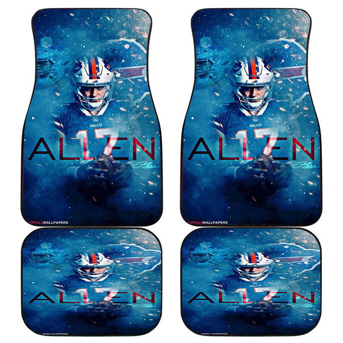 josh allen Car floor mats Universal fit