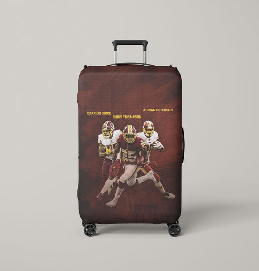 derius chris and adrian nfl Luggage Covers | Suitcase