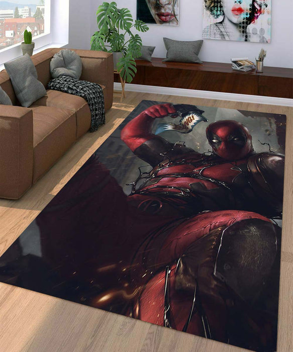 deadpool bang Living room carpet rugs