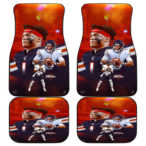 justin field chicago bears Car floor mats Universal fit