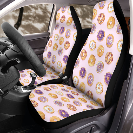 donuts varian art painting food Car Seat Covers