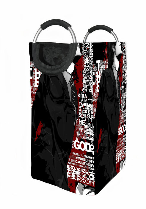 death note typography Laundry Hamper | Laundry Basket