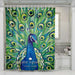 kate spade art peacock 2 shower curtains