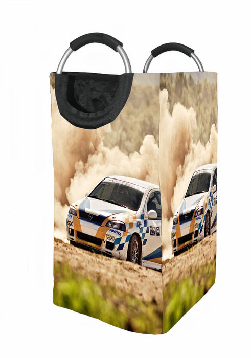 desert offroad car racing Laundry Hamper | Laundry Basket