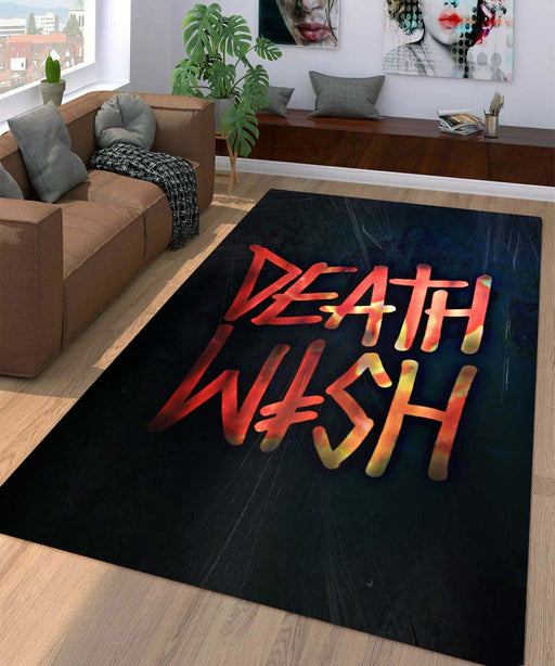 death wish thrasher Living room carpet rugs