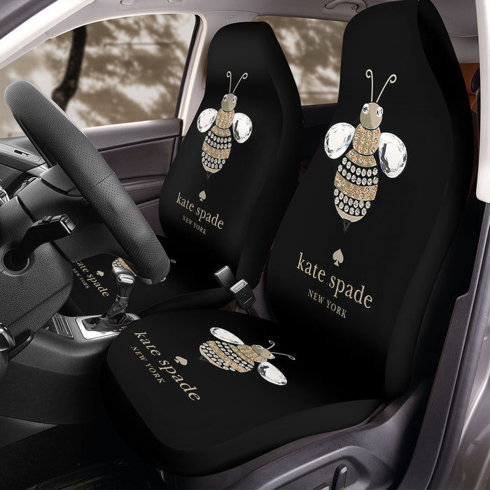 Kate Spade Bee Diamond Image Car Seat Covers