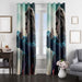 deathly hallow hermione window curtains