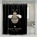 kate spade bee diamond image shower curtains