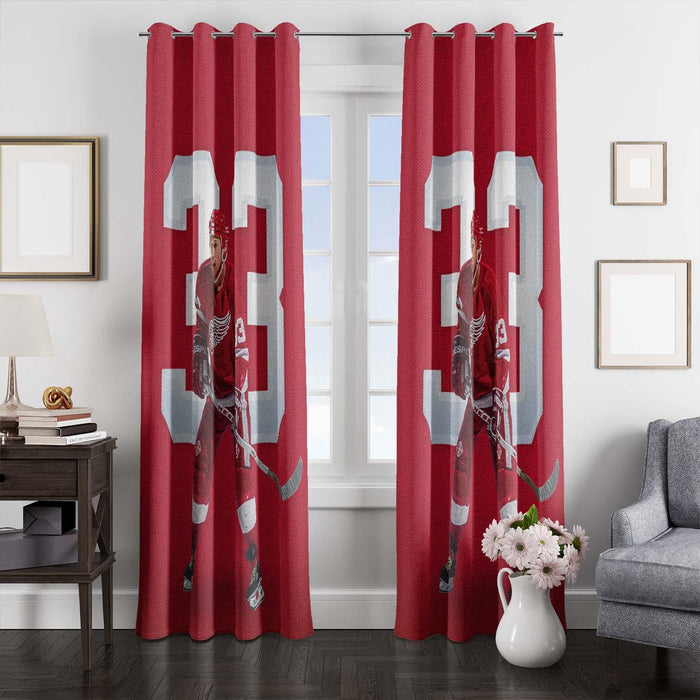 Detroit Red Wings 33  window Curtain