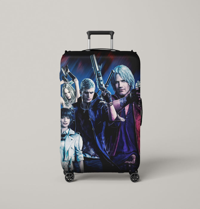 dmc main character realistic Luggage Covers | Suitcase