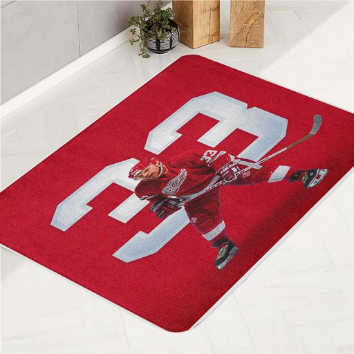 Detroit Red Wings 33  bath rugs