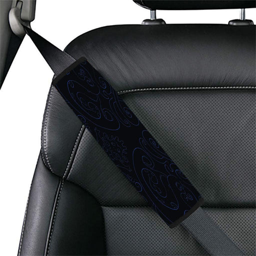 dragon element dark blue Car seat belt cover