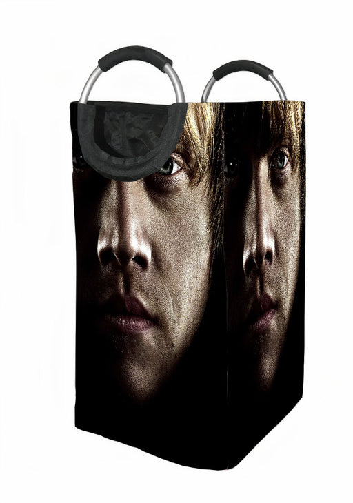 deathly hallows ron weasley Laundry Hamper | Laundry Basket