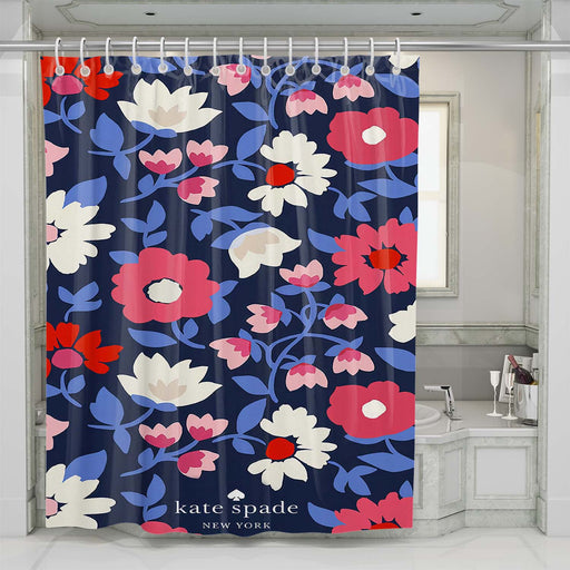 kate spade floral pattern shower curtains