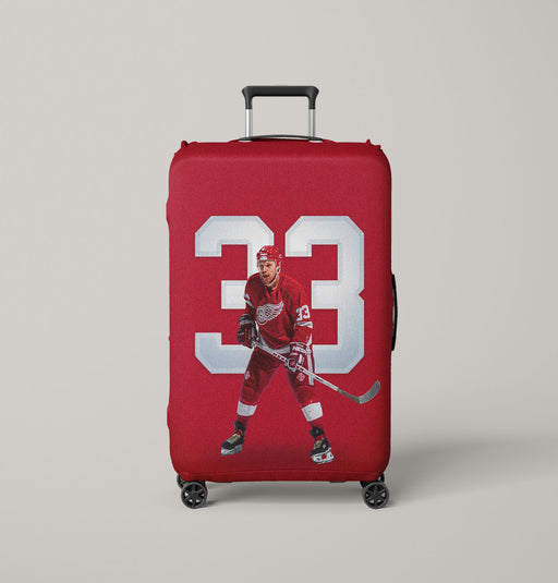 Detroit Red Wings 33  Luggage Covers | Suitcase